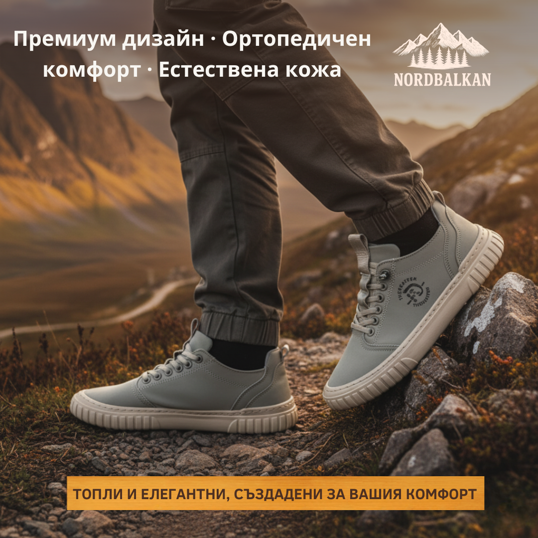 Ръчно изработени обувки Сребърна™ | Есен – Зима 2025