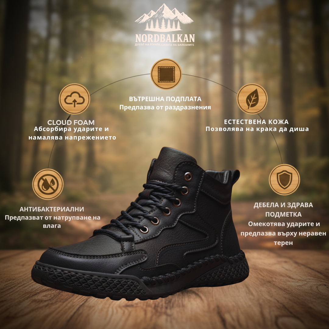 Ръчно изработени обувки Беласица™ | Есен – Зима 2025