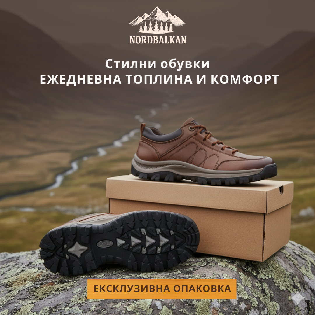 Ръчно изработени обувки Камчия™ | Есен – Зима 2025