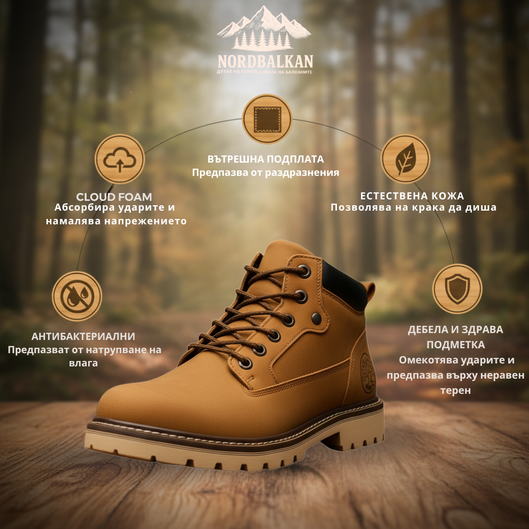 Ръчно изработени ботуши Осъм™ | Есен – Зима 2025