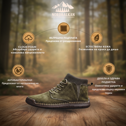 Ръчно изработени обувки Лом™ | Есен – Зима 2025