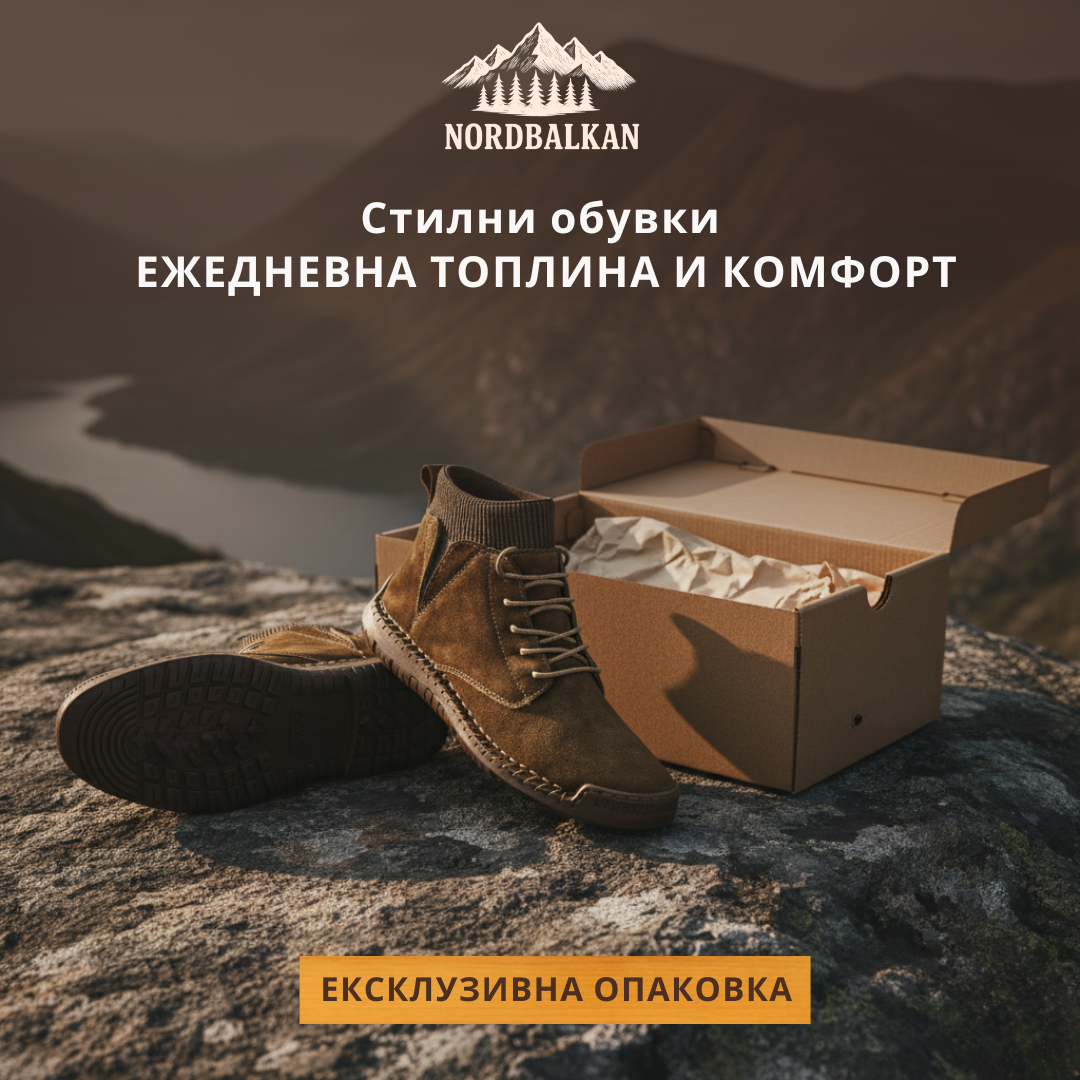 Ръчно изработени обувки Лом™ | Есен – Зима 2025