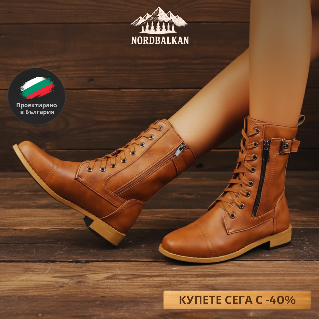 Ръчно изработени ботуши Елена™ | Есен – Зима 2025