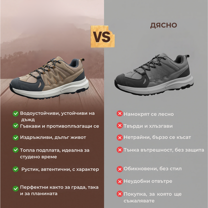 Ръчно изработени обувки Ловеч™ | Есен – Зима 2025