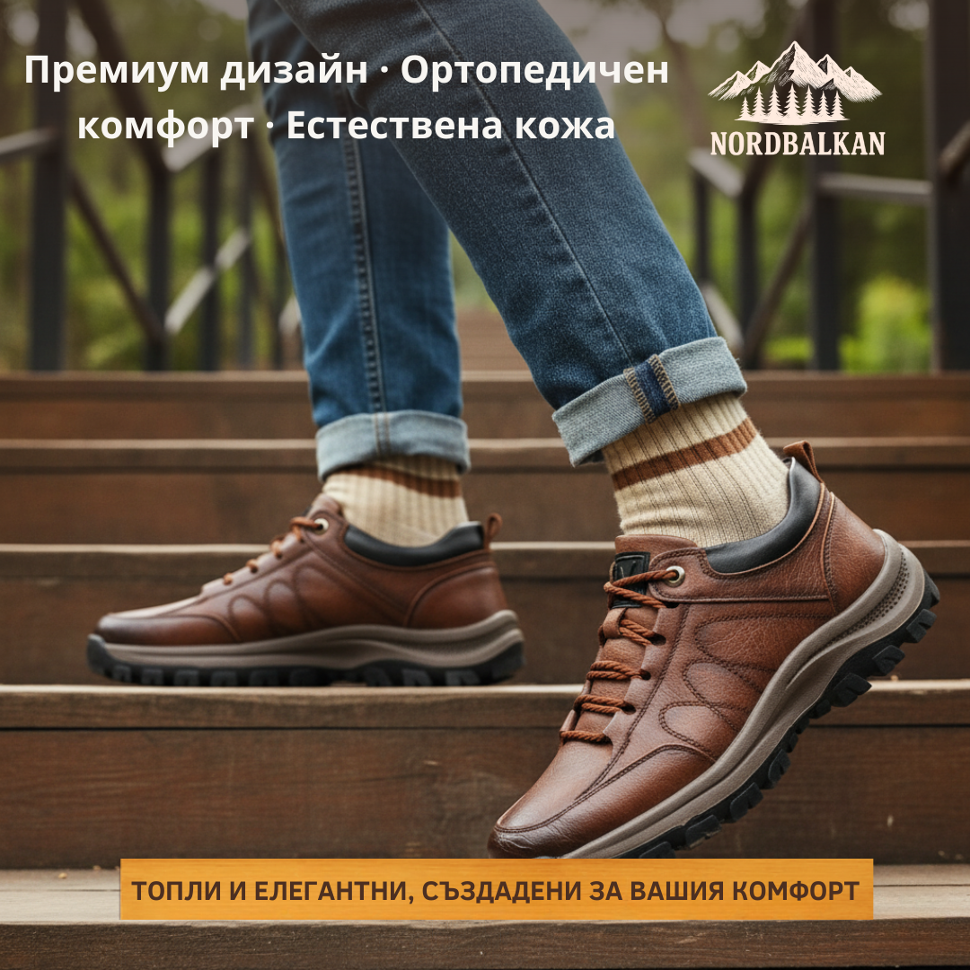 Ръчно изработени обувки Камчия™ | Есен – Зима 2025