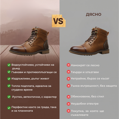 Ръчно изработени ботуши Белоград™ | Есен – Зима 2025