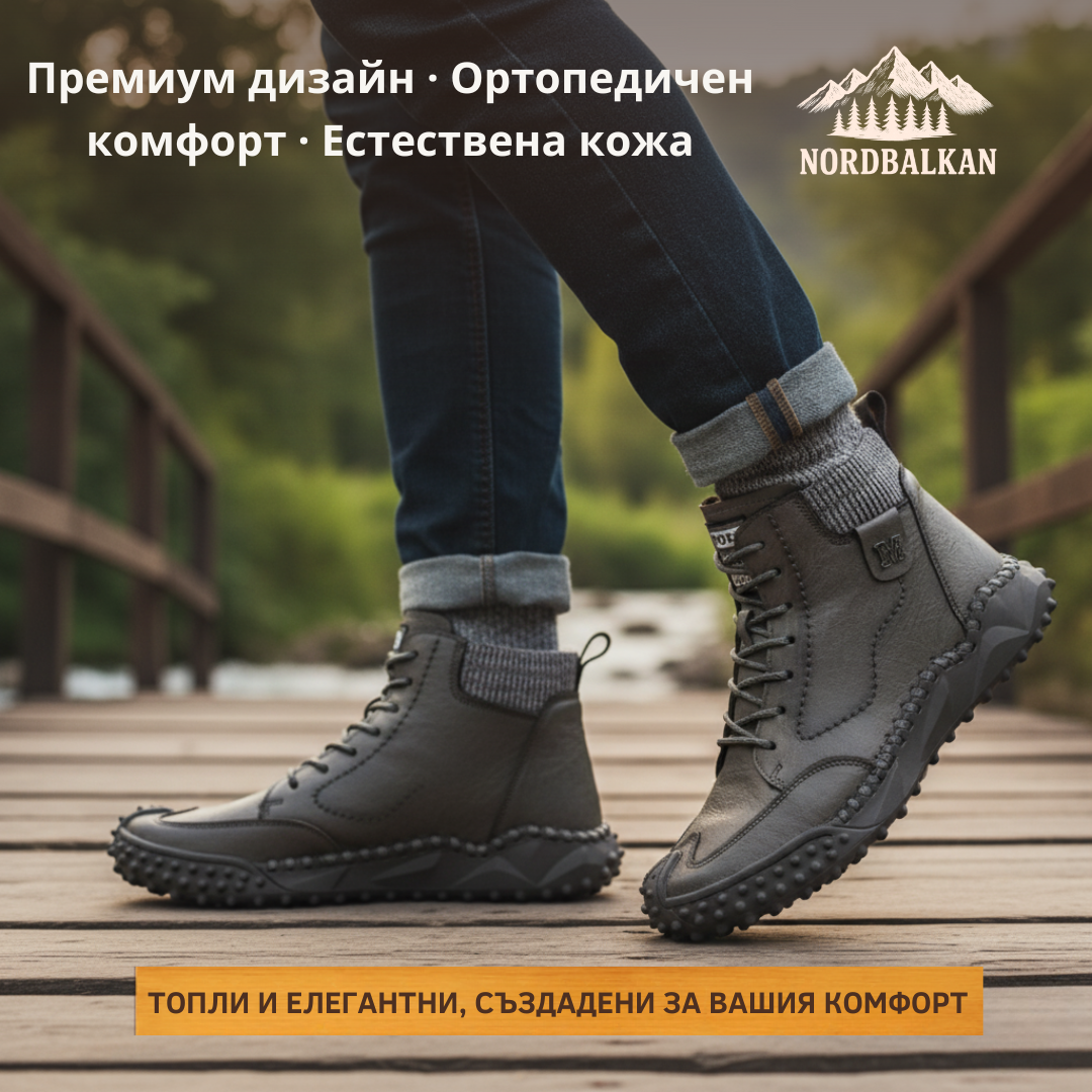 Ръчно изработени обувки Велека™ | Есен – Зима 2025