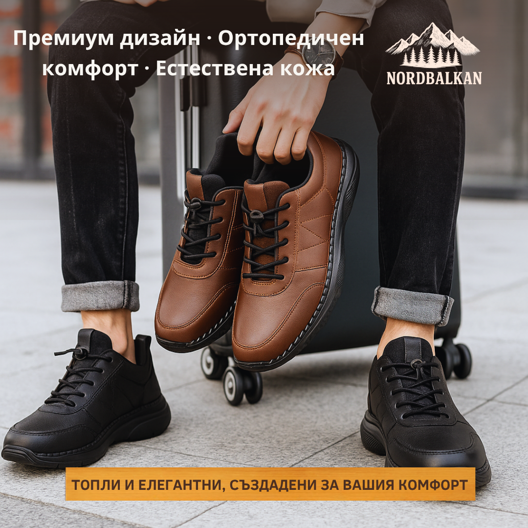 Ръчно изработени обувки Триград™ | Есен – Зима 2025