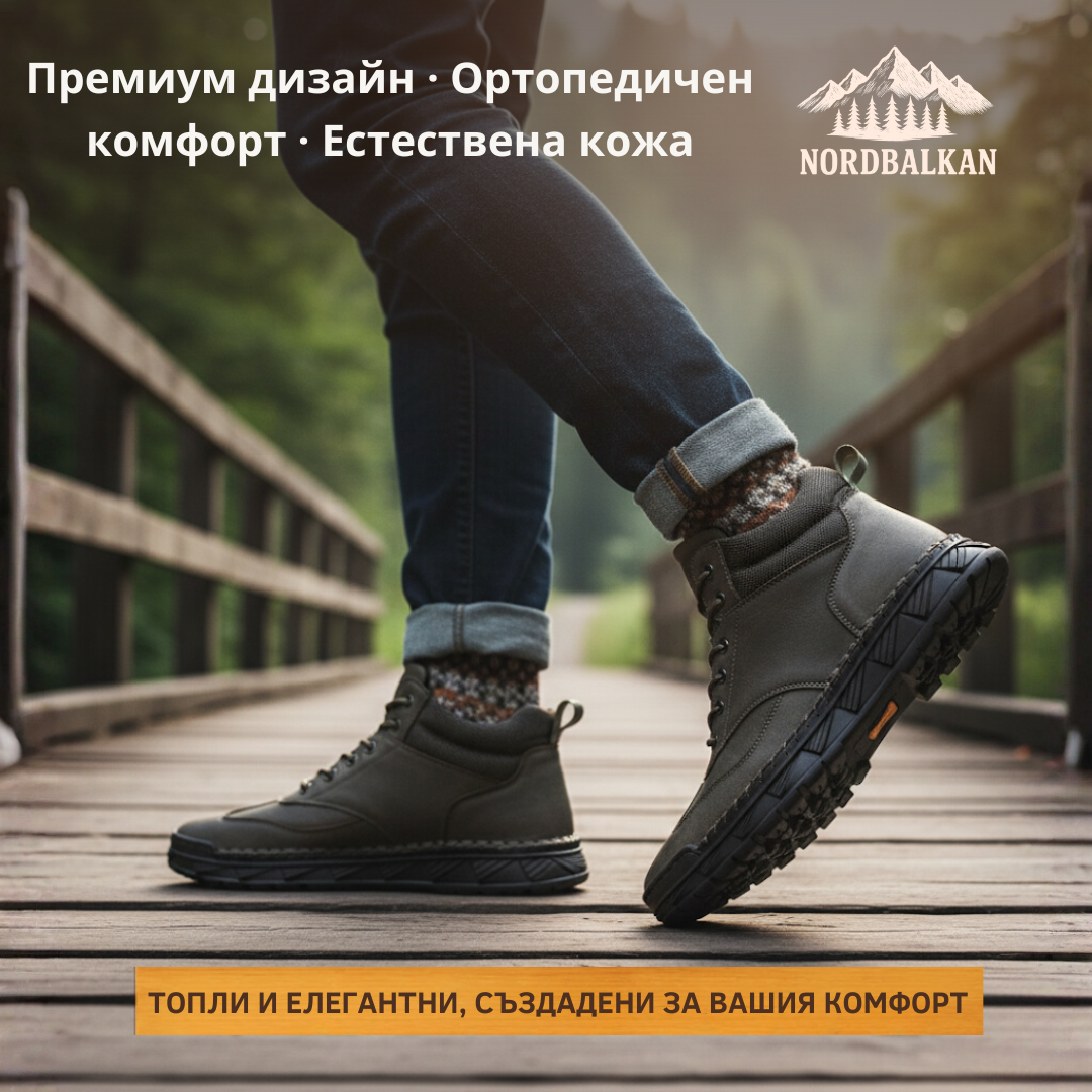 Ръчно изработени обувки Арда™ | Есен – Зима 2025
