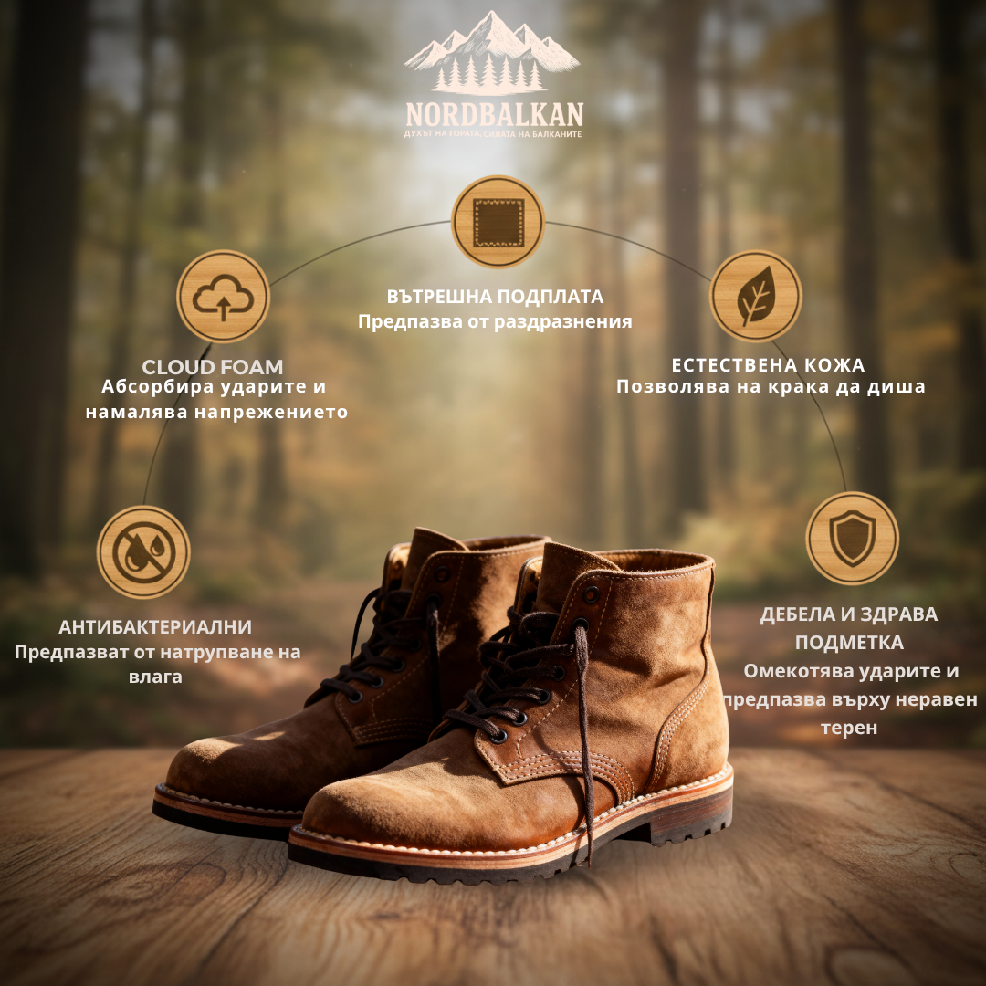 Ръчно изработени ботуши Тунджа™ | Есен – Зима 2025